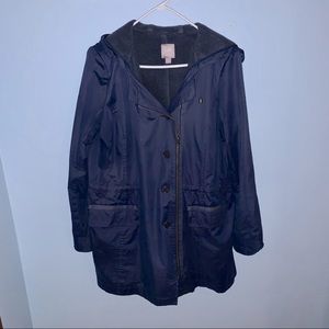 J. Jill Rain Fall Jacket with Detachable Liner